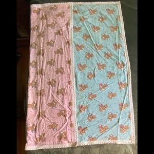 Homemade double flannel blanket-boy or girl